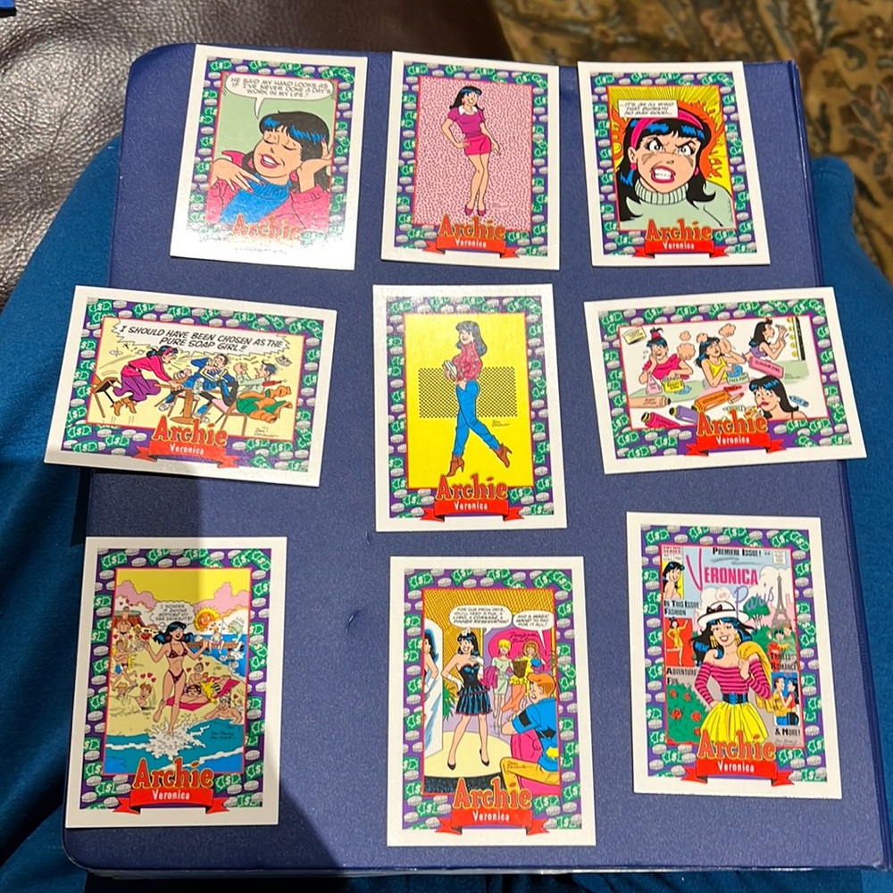 Archie Comic Trading Cards SkyBox 1992 “Veronica”- EXCELLENT CONDITION.